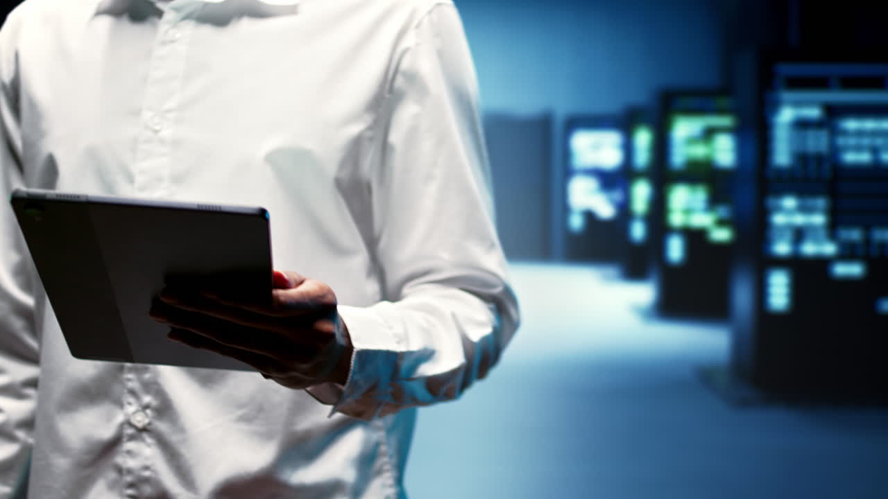 el desarrollador en la granja de servidores