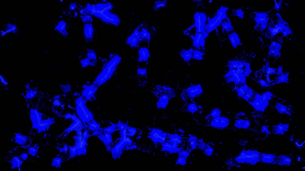 추상 블루 패턴