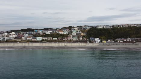vista aérea del horizonte en kamakura