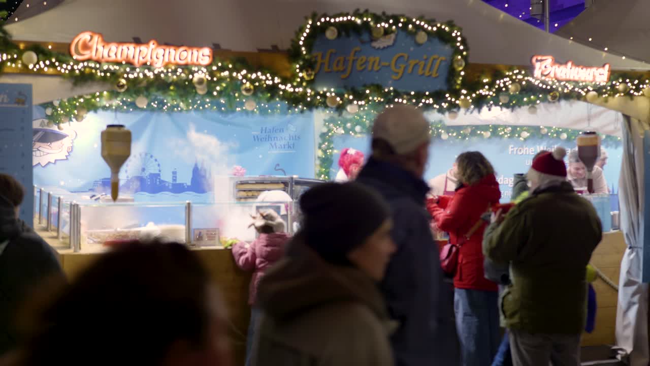 Joulumarkkinoiden ruokakojut