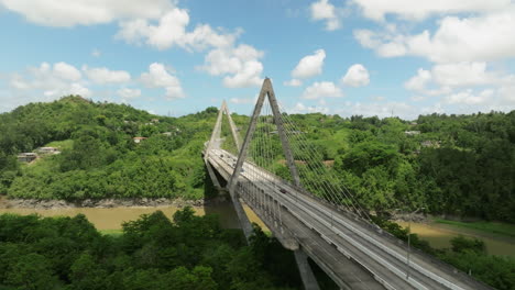 cable-stayed bridge at naranjito puerto rico