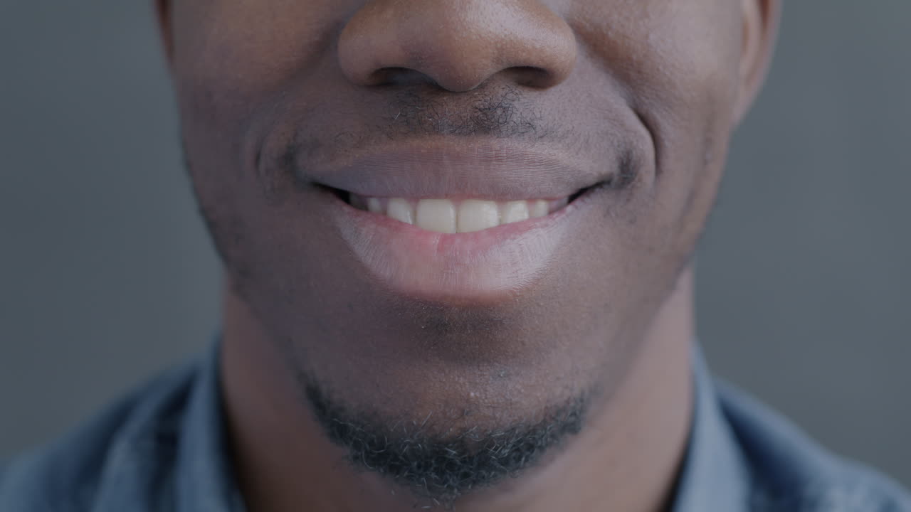 Close-up of a smiling man