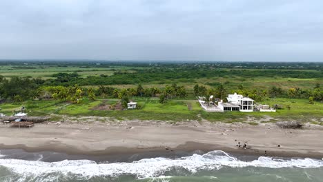 Drohnenaufnahme-Verlassener-Häuser-In-Veracruz