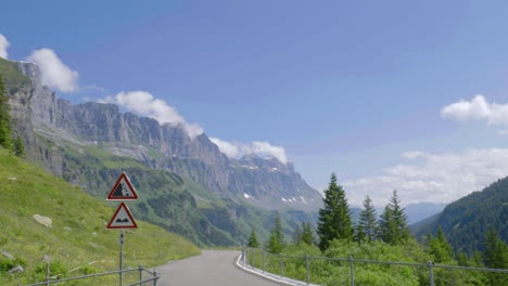 Panorama-Of-Swiss-Alps-From-Klausen-Pass-Connecting-Cantons-Of-Glarus-And-Uri-In-Switzerland