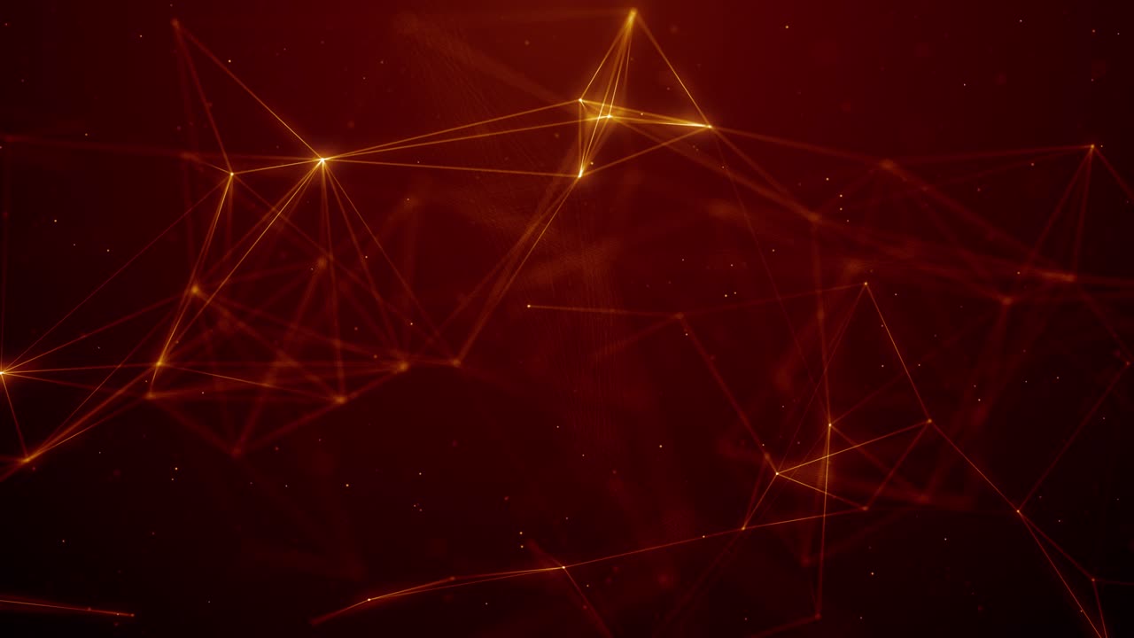 plexus abstracto de red títulos de tecnología ciencia de fondo bucle