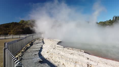 thermal wonderland, waiotapu active geothermal area, north island, new zealand