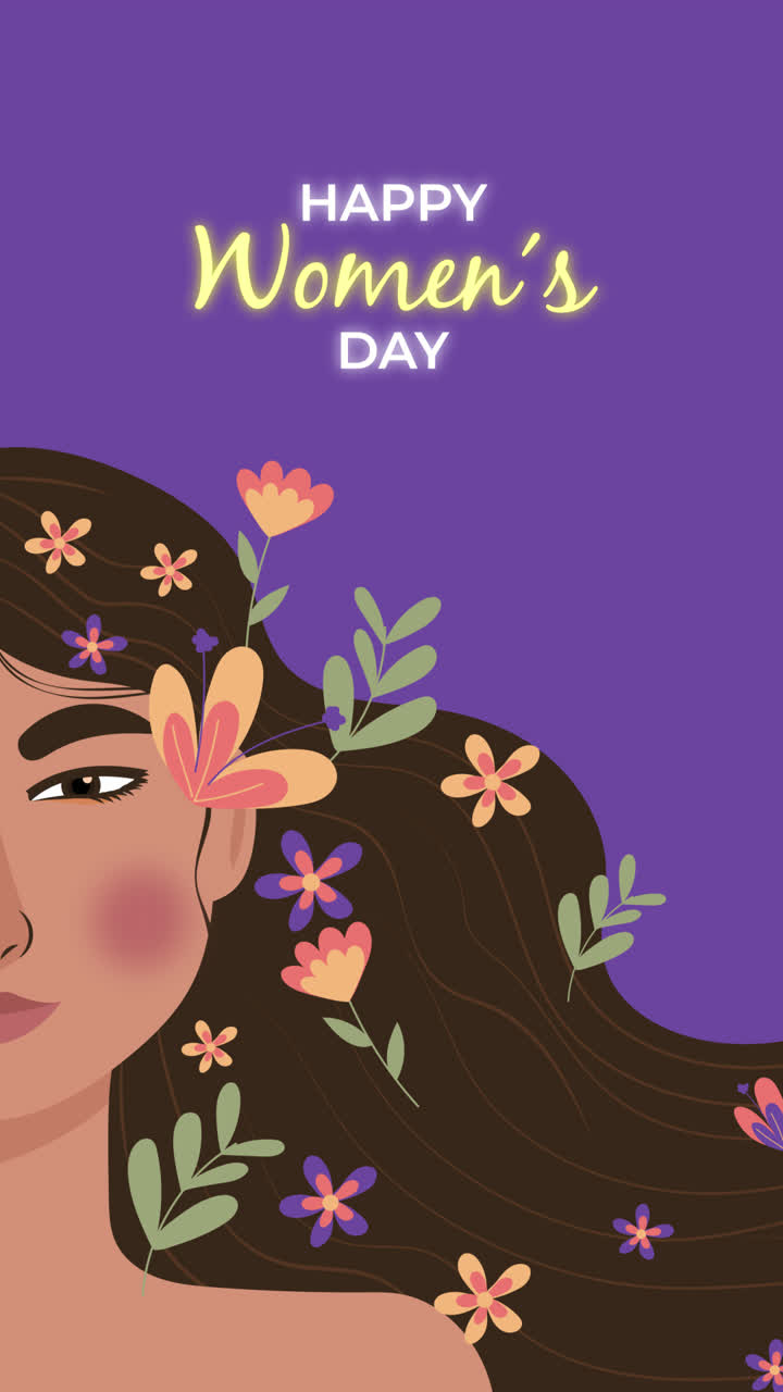 Happy Women's Day Illustration