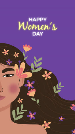 happy women's day illustration