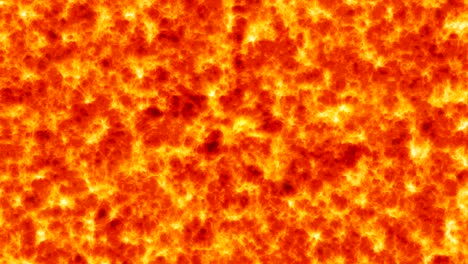 fondo abstracto de flujo de lava, animación de video generada por computadora