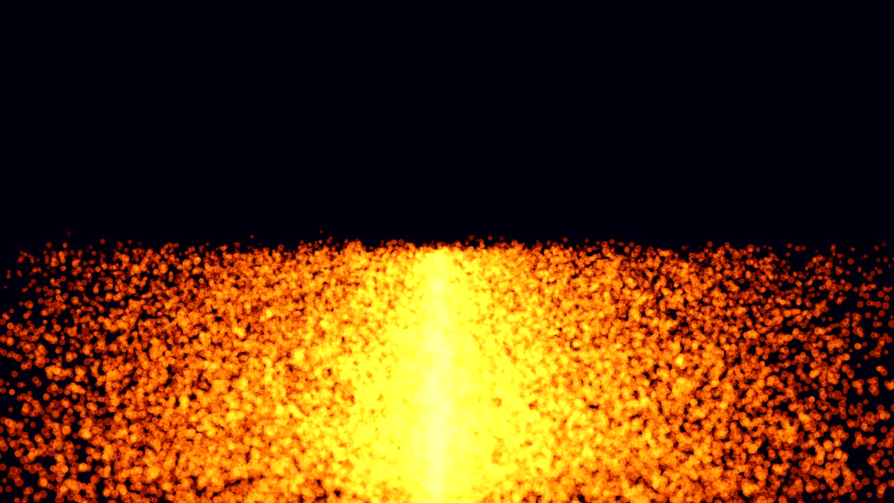 animación de fuego apocalíptico futurista