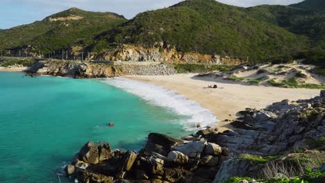 Polluted-Asian-beach-of-Binh-Hung.-Vietnam