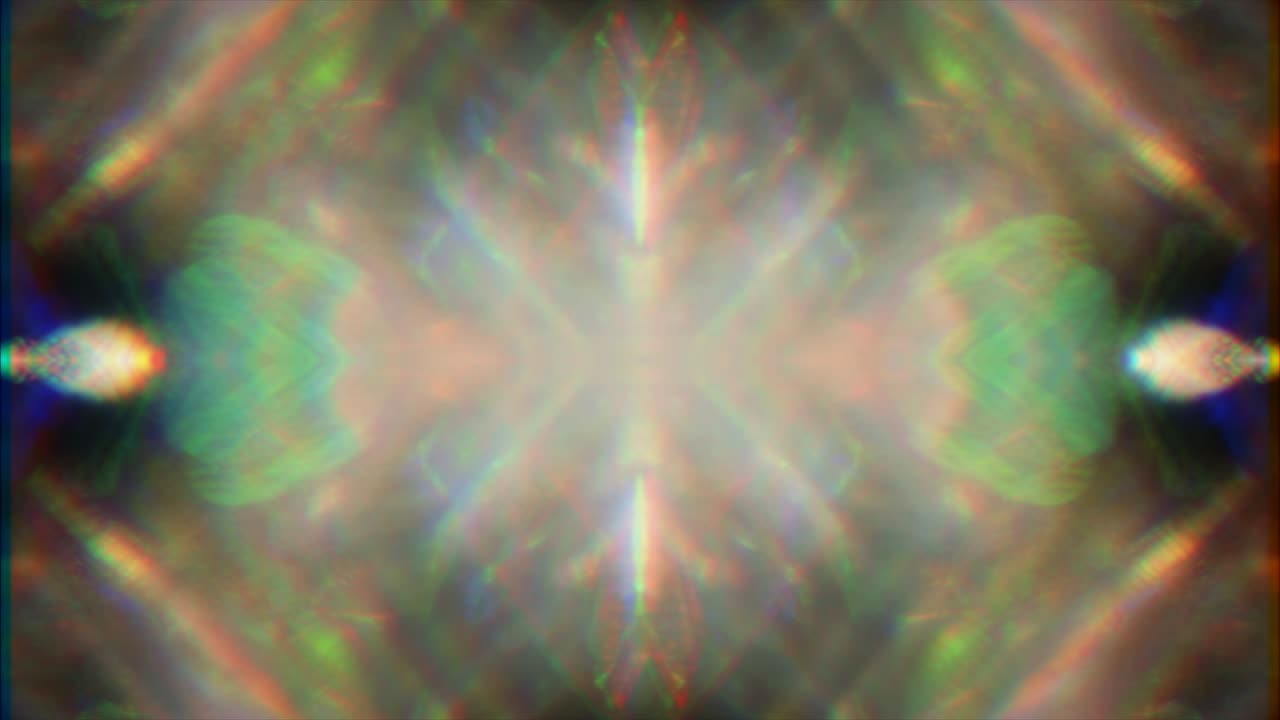 casual dinámico de ciencia ficción psicodélico de fondo reluciente meditación en bucle