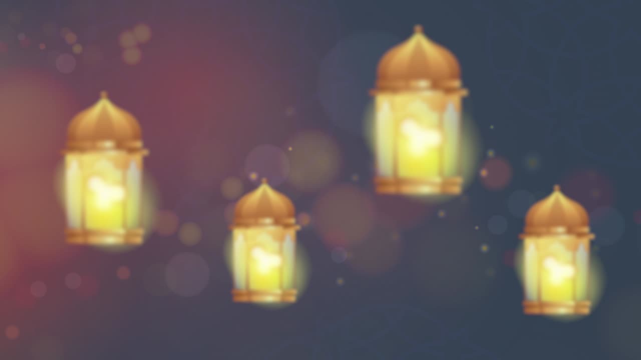 Metraje de fondo islámico en resolución 4K.