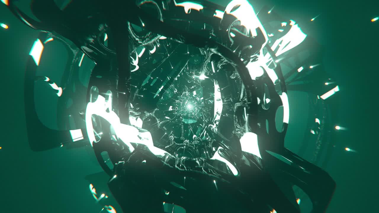 VJ Retro 80s Background Fantasy Day and Night Series. Loop able stock video