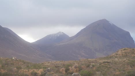 The-view-of-the-Cuillins-in-Sligachan-on-an-overcast-day