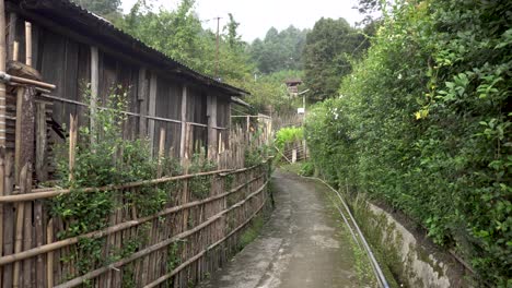 landscape view of valley in arunachal pradesh india