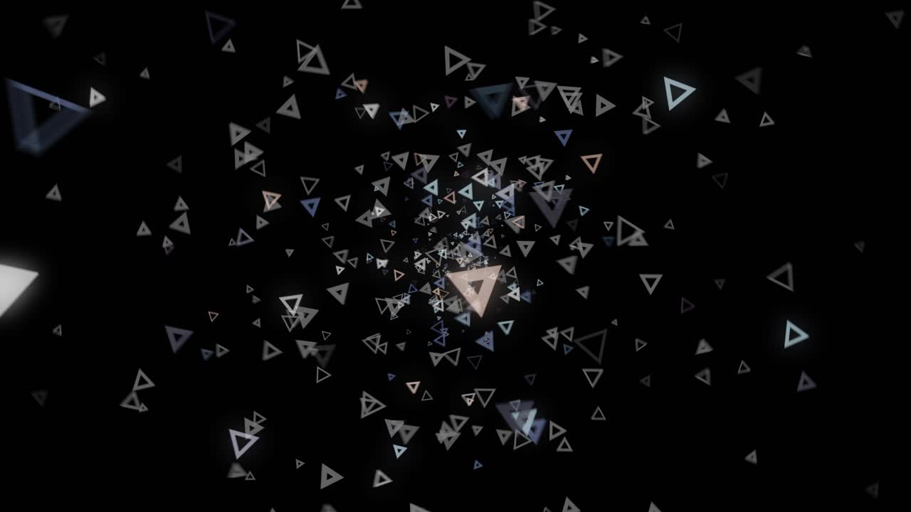 추상적인 삼각형 배경