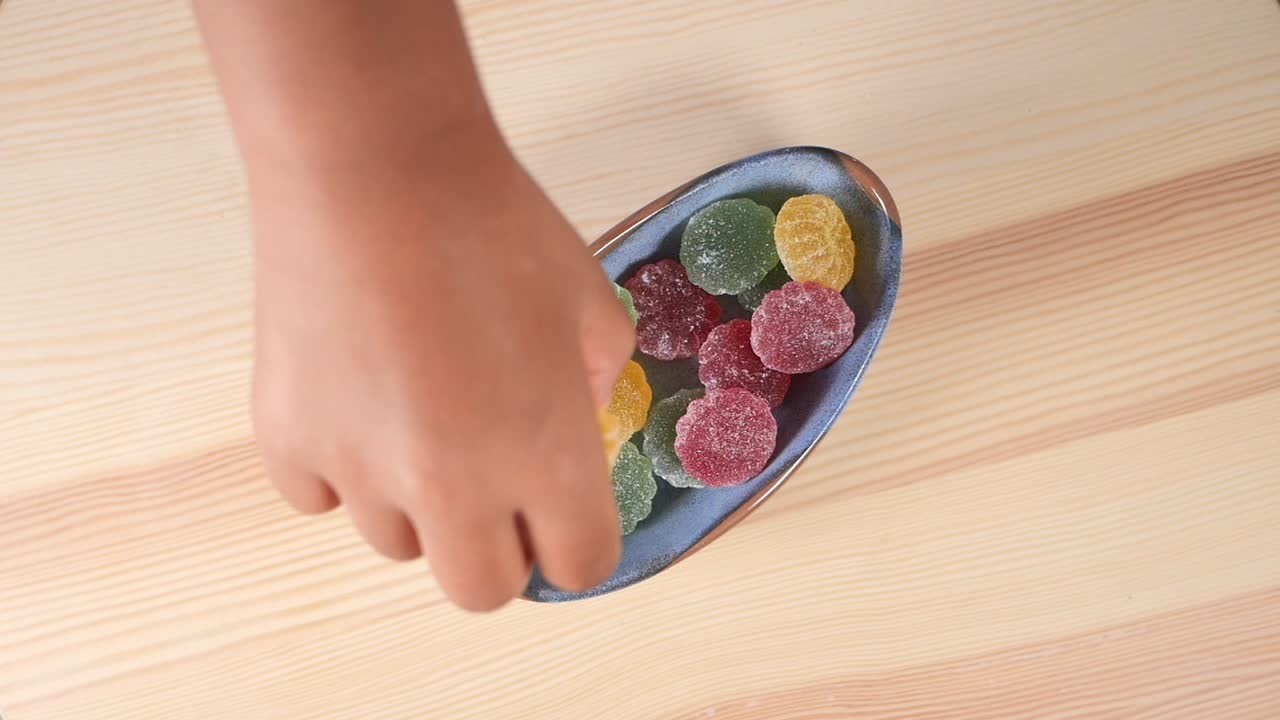 Gummies in a bowl