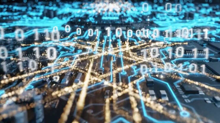 A Fascinating Glimpse into the World of Circuit Boards: Exploring the Intricate Design and Connectivity of a High-Tech Electronic Blueprint