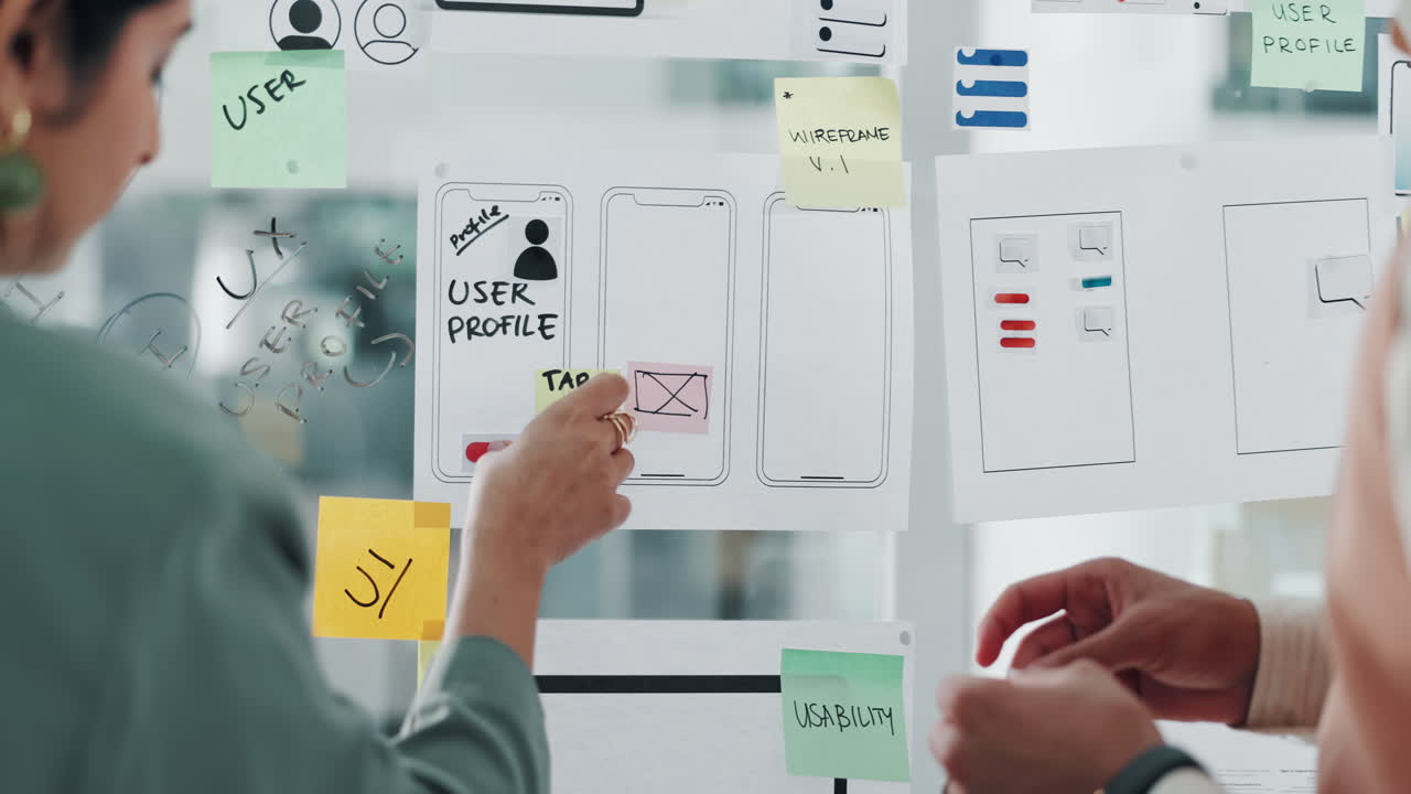 UX design meeting