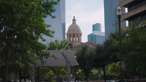 Vista-Del-Histórico-Palacio-De-Justicia-De-Harris-De-1910-En-El-Centro-De-Houston