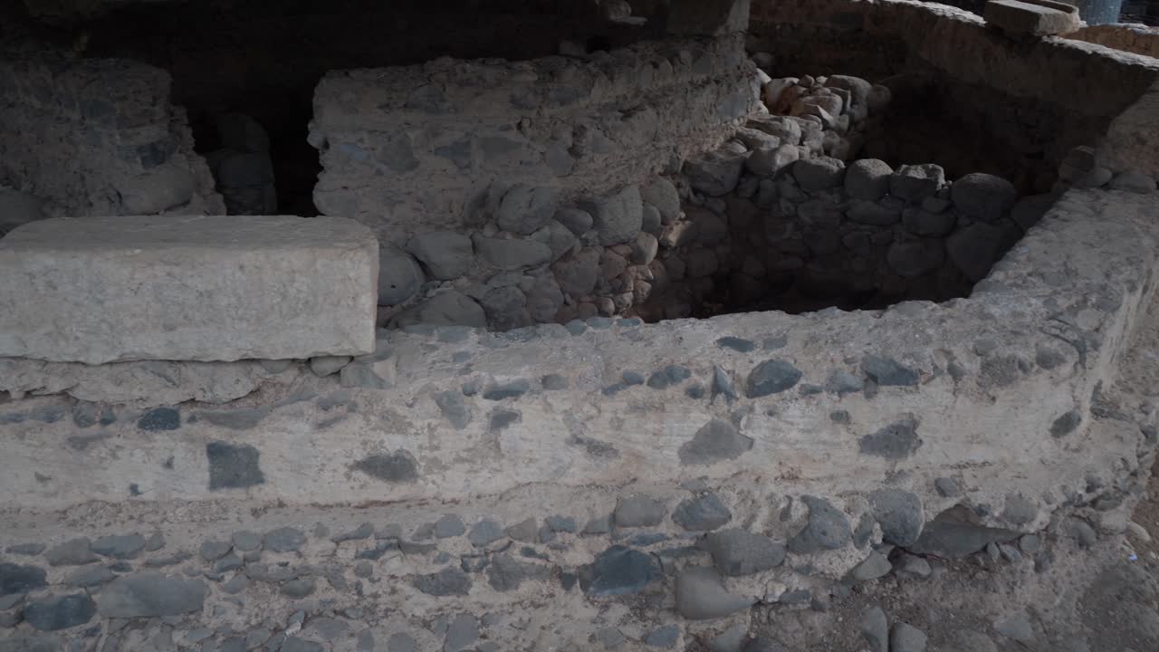 베드로의 집 가버나움 이스라엘 성서 유적지 베드로의 집 고고학 유적지 유대인의 집 1세기