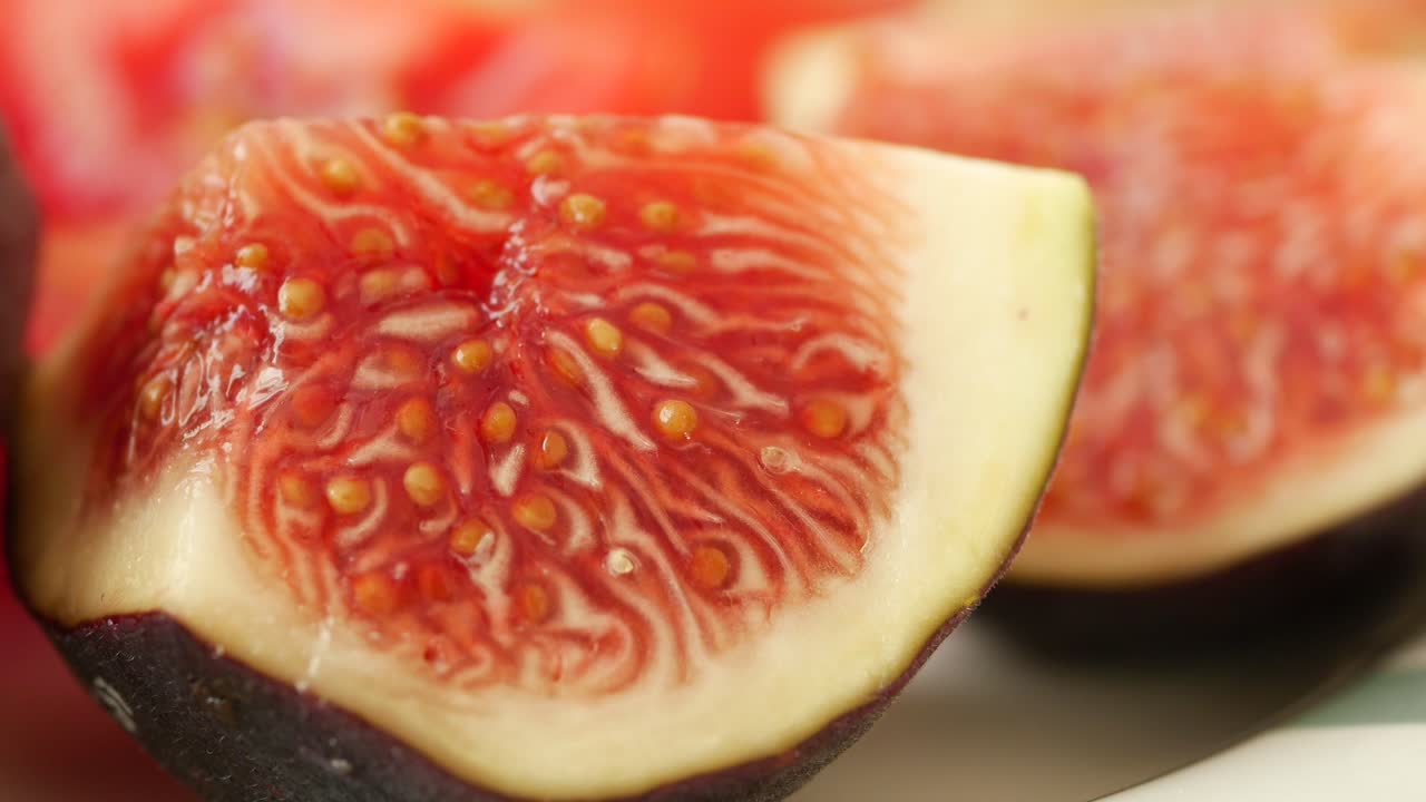 Close-up of fresh figs