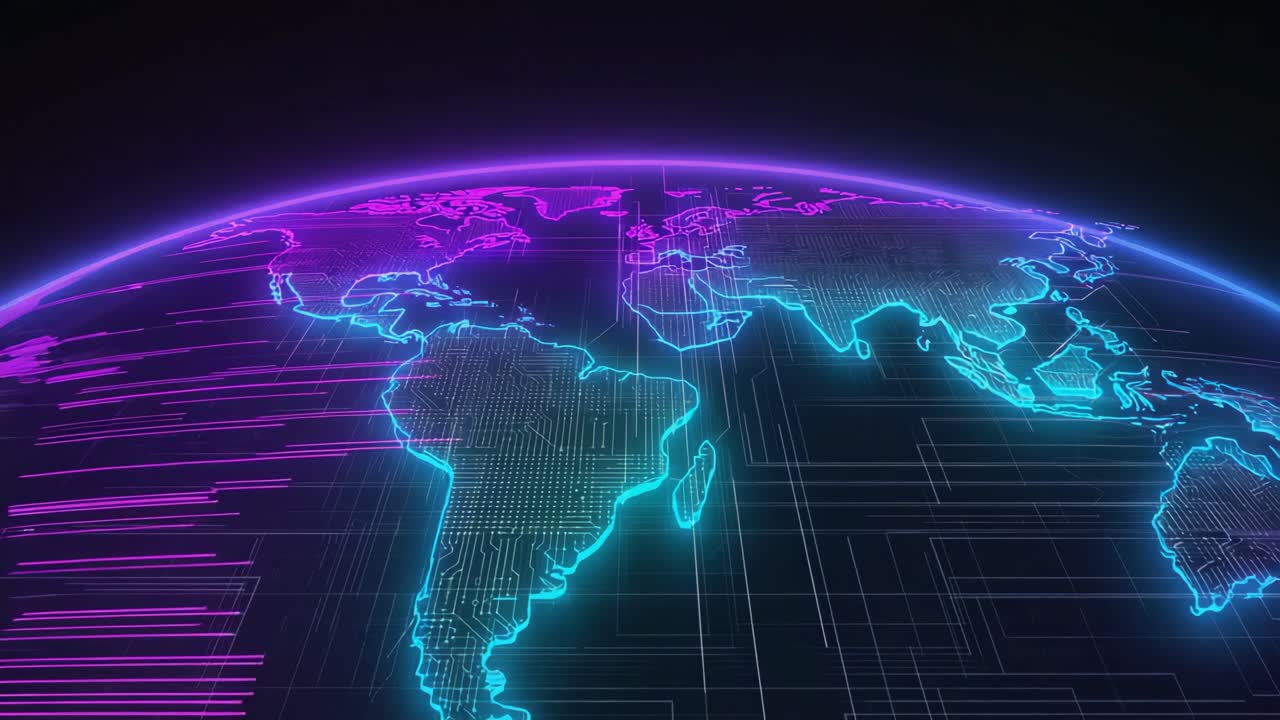 Digital Global Network and Data Transfer