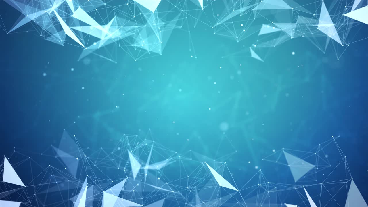 abstract Geometric connected line and dots Loop Animation Background .