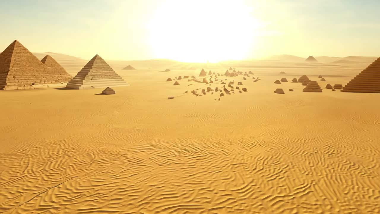 The Great Pyramids of Giza, Egypt