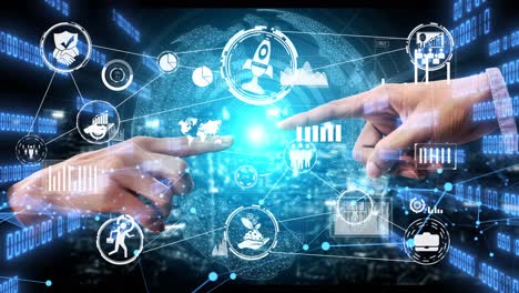 visual imaginativo de la innovación y la creatividad empresarial