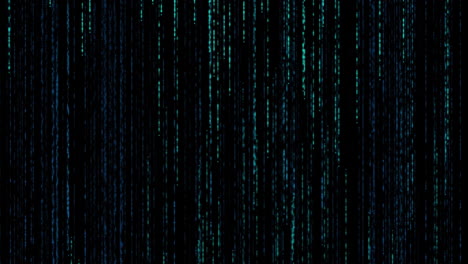 animation of light and horizontal blue lines of interference on black background