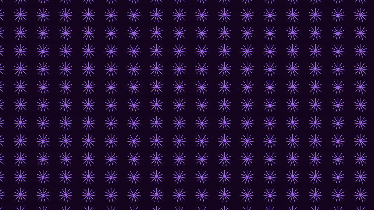 el patrón de copos de nieve digital del arco iris en el cielo nocturno