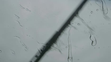 Car-windshield-wipers-on-rainy-day-slow-motion-close-up