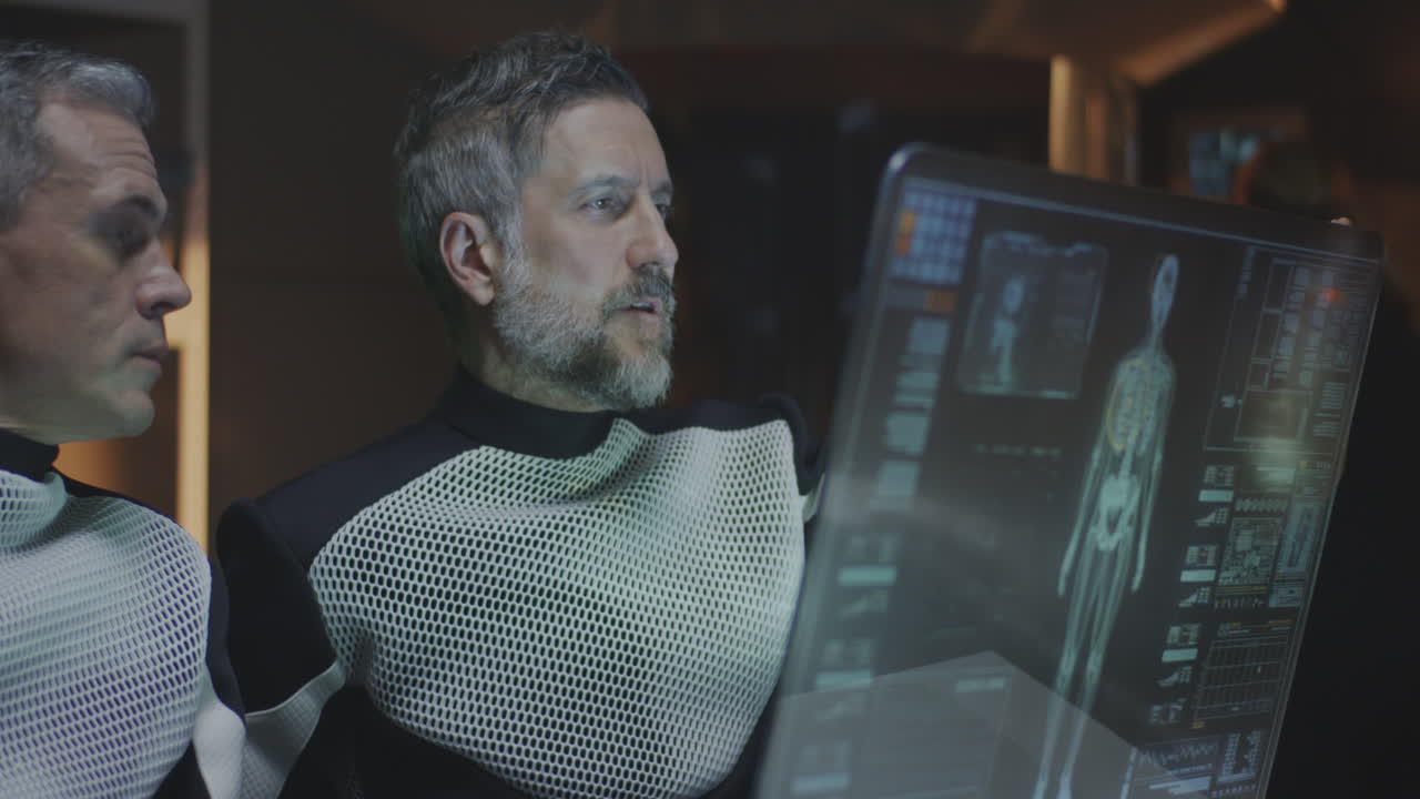 Scientists Reviewing Medical Scans