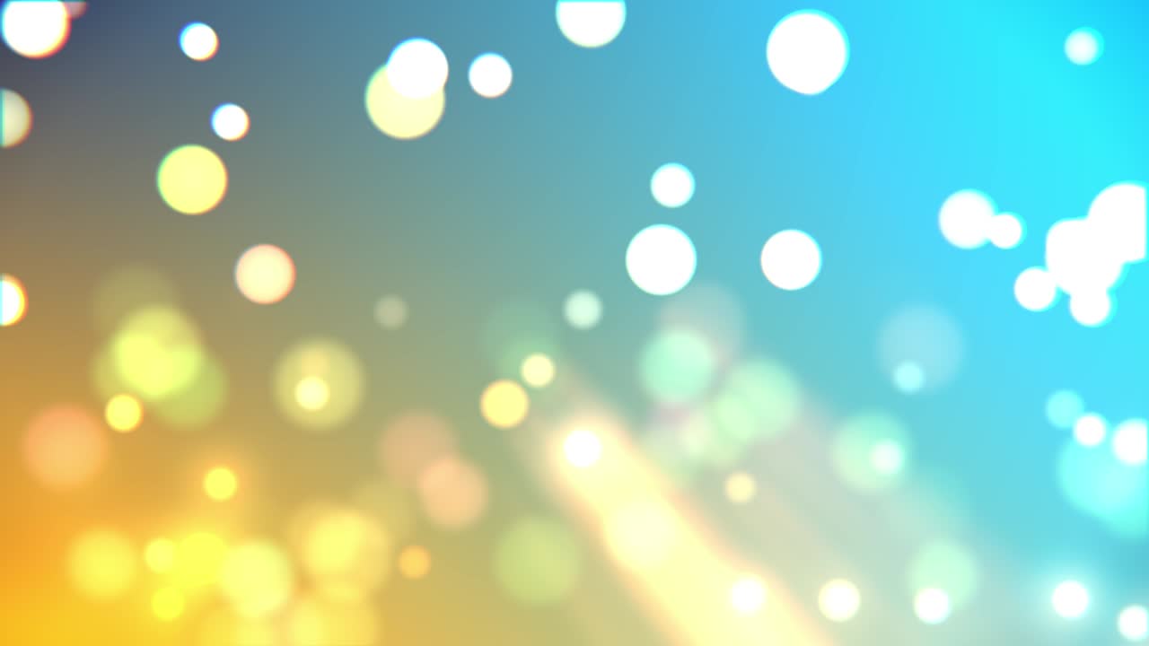 하이라이트 및 보케 입자 배경으로 추상적인 그라디언트, 3d 렌더링, 만적 인 또는 봄 배경