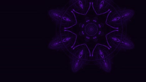 líneas geométricas vj bucle de movimiento