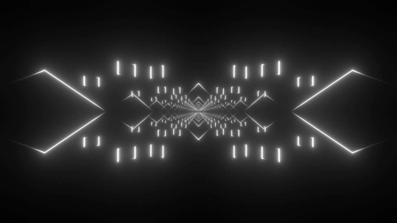 Abstract Neon Shapes Vj Loop