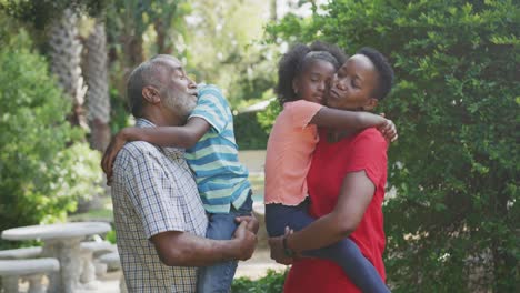 happy family spending time together