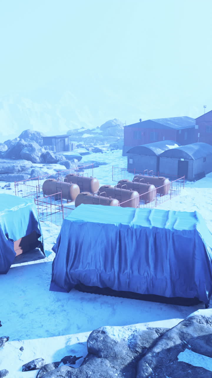 남극에 있는 연구소