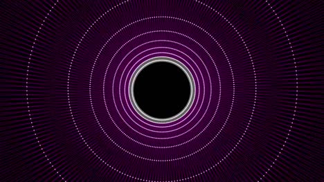 fondo de movimiento de túnel sin costuras 4k
