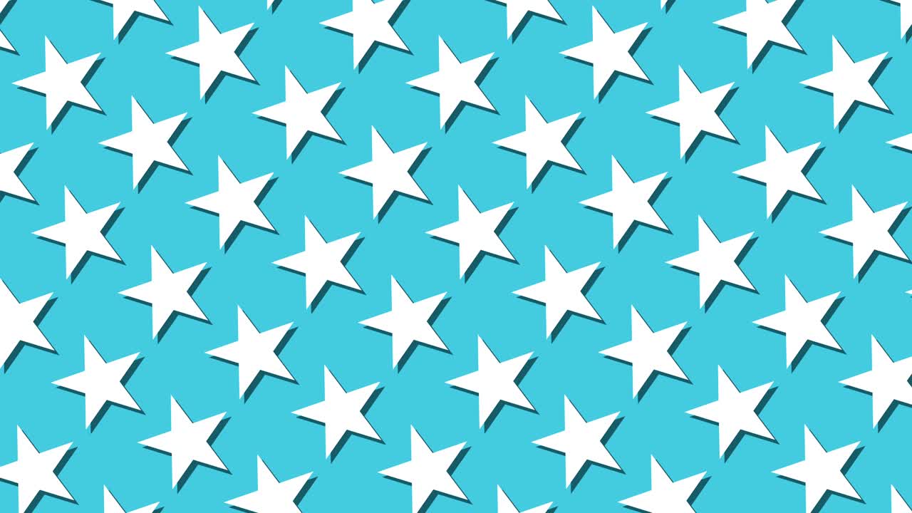 Stars spinning motion background loop, modern style with room for text and graphics