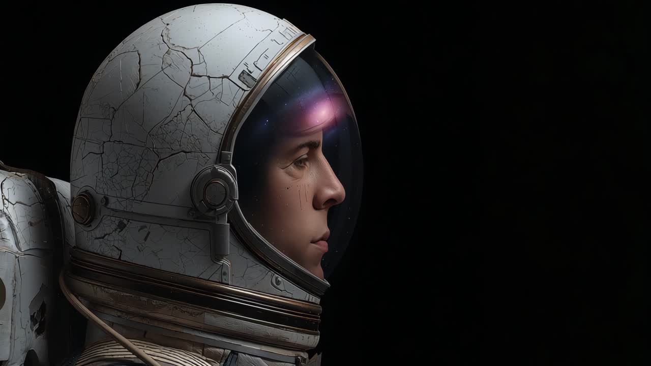 astronauta en traje espacial