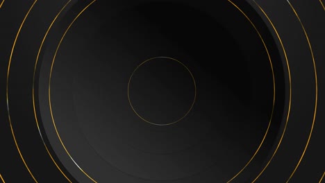 geometric luxury background podium stage shiny circle frame rings reflect glow award ceremony event
