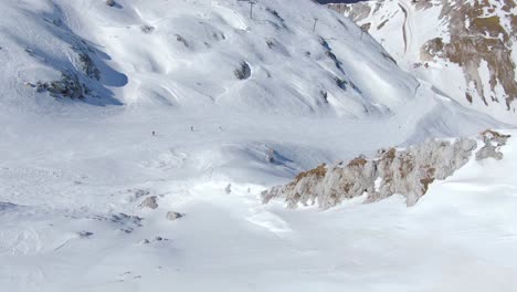 ski slope in the julian alps