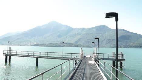 the landscape of como lake in italy