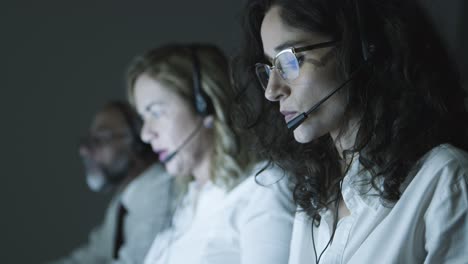 focused call center operators