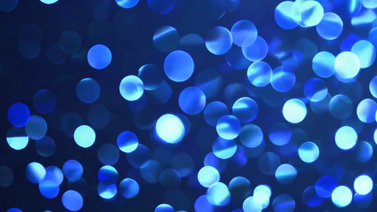 추상 블루 Bokeh 배경