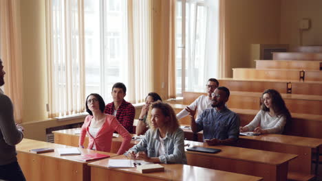 university lecture