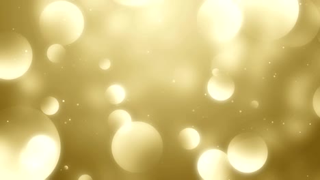 particles gold glitter bokeh award dust abstract background loop